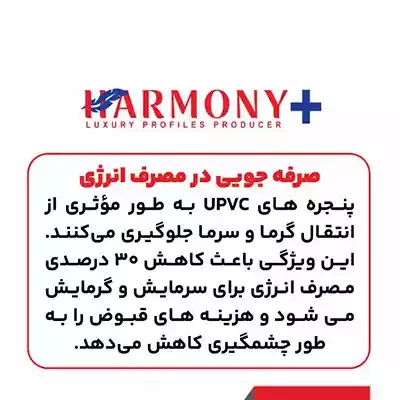 پروفیل هارمونی؛ ترکیبی از کیفیت و طراحی مدرن در صنعت درب و پنجره