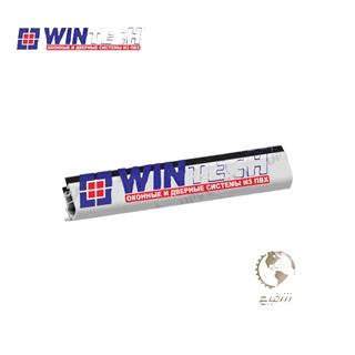 پروفیل  زهوار دوجداره ساده 20 میل سفید